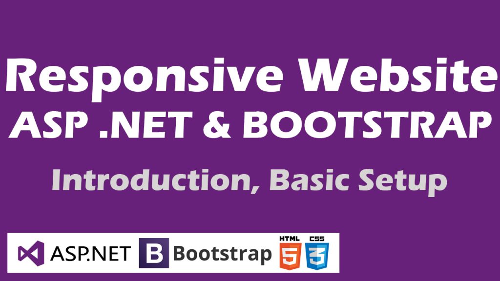 responsive website in asp net using bootstrap
