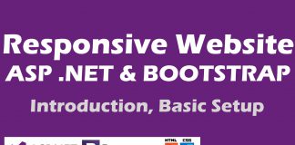 responsive website in asp net using bootstrap