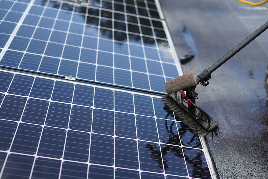 clean your solar panels